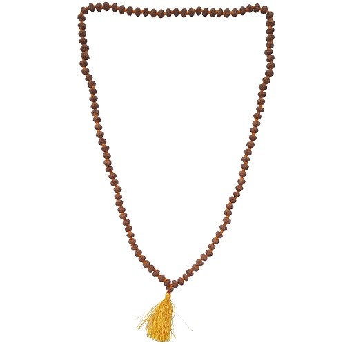 10 Mukhi Rudraksha Mala 108+1 Beads | 8–9mm | Lab Certified Nepali Rudraksha | Yashvriddhi