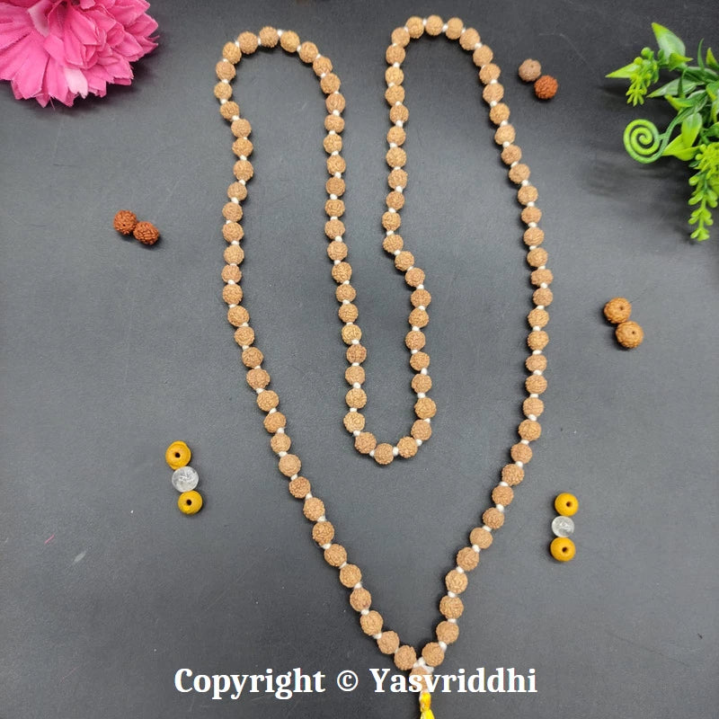 5 Mukhi Rudraksha Kantha Mala 