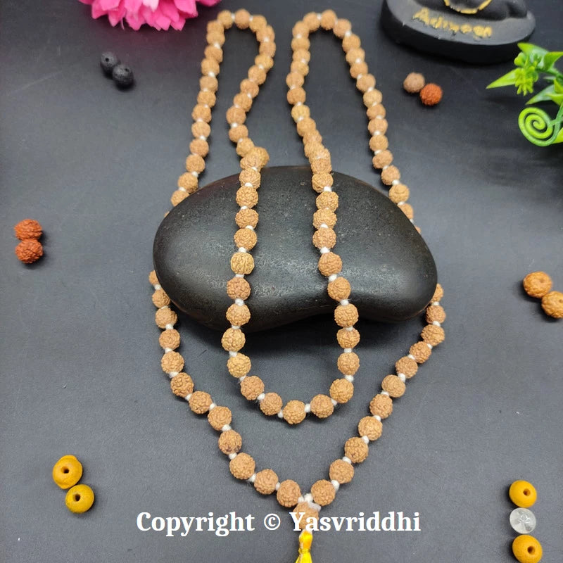 5 Mukhi Rudraksha Kantha Mala 