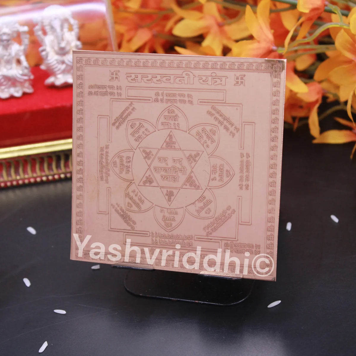 Meru Shree Yantra in Gold-plated Copper