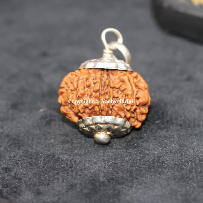 9 Mukhi Nepali Rudraksha Pendant 