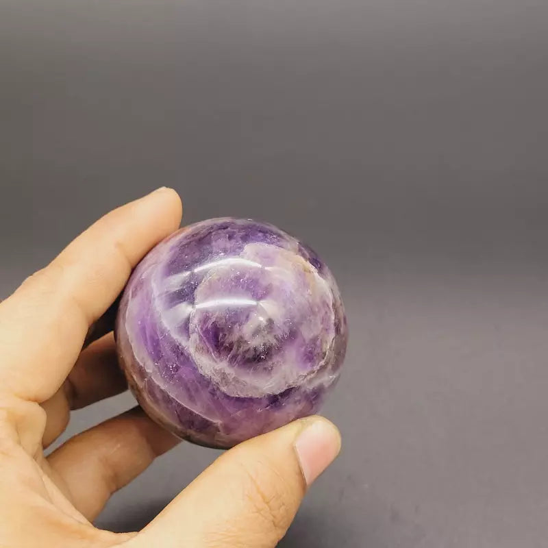 Natural Amethyst Crystal Ball 