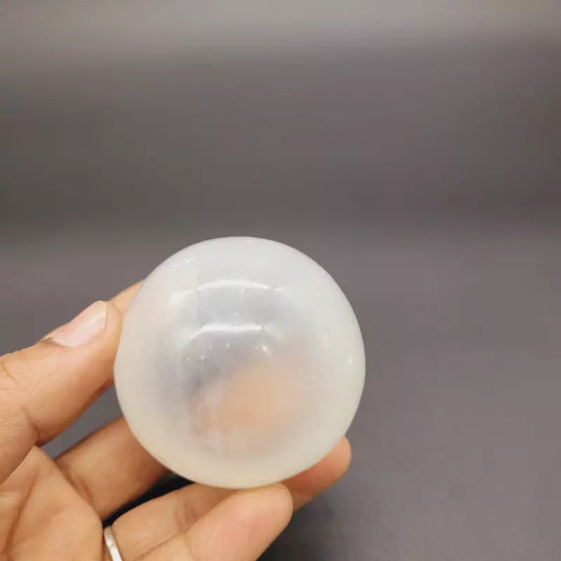 Natural Selenite Crystal Ball 