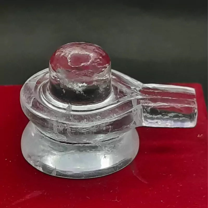 Natural Sphatik Shivling | Crystal Shivling for Shiva Puja & Abhishekam | Yashvriddhi