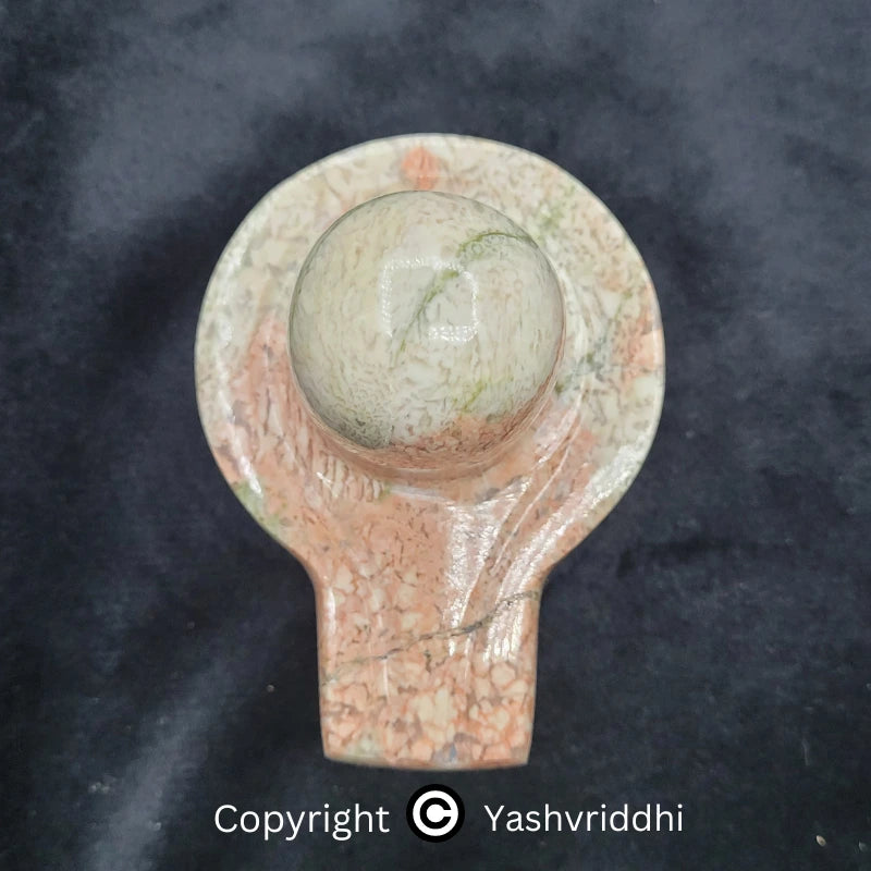 Redanite Stone Shivling | Shiva Lingam for Pooja, Home & Office Décor | Yashvriddhi